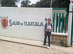 Edgar Corona at The Health Center in San Juan Zacualpán in Tlaxcala, México