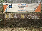 Banner for "SaludArte: Feria de Salud y Arte" in Chacraseca, Nicaragua